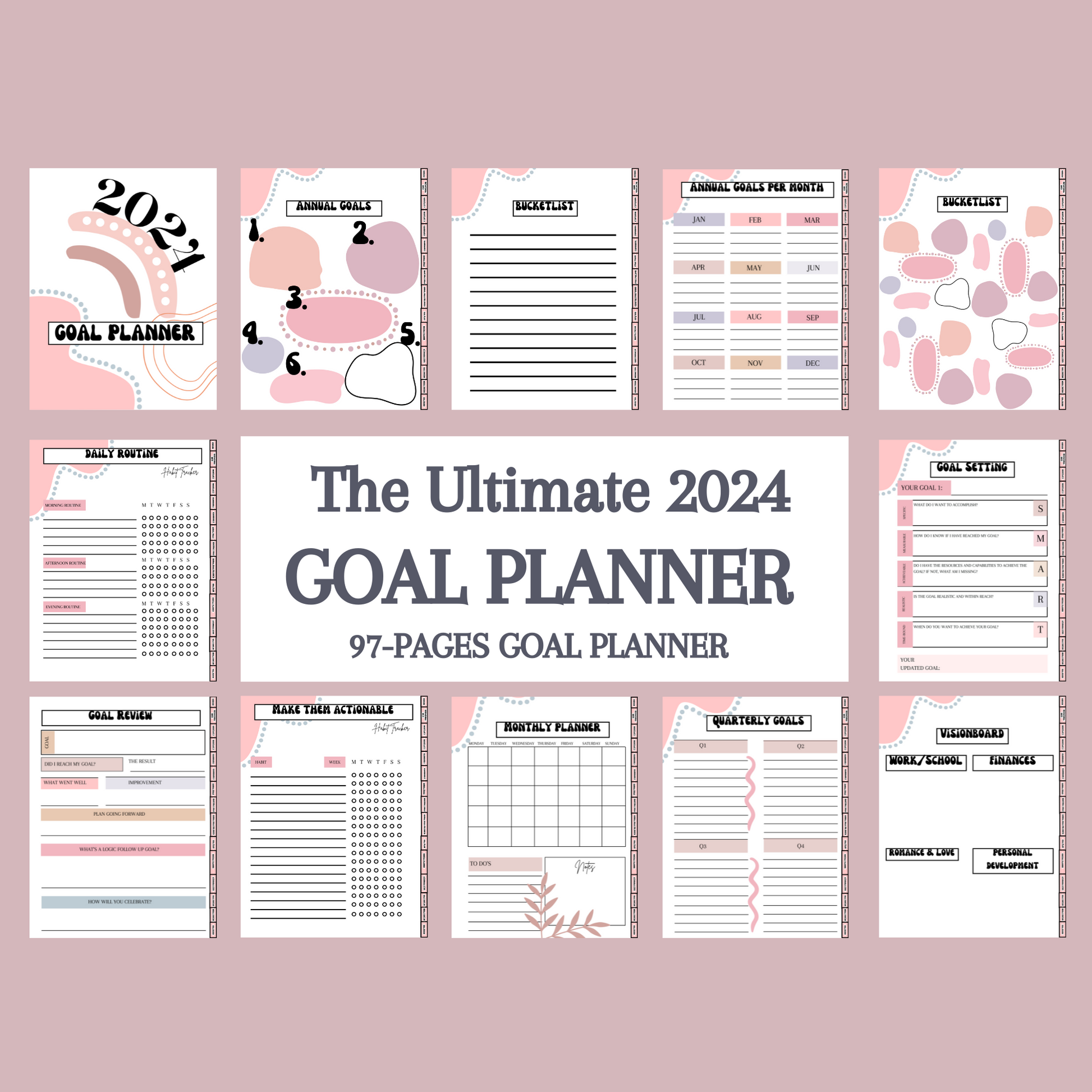 PLR Download: 2024 Annual Goals Planner, PDF – PLRMRRProfit